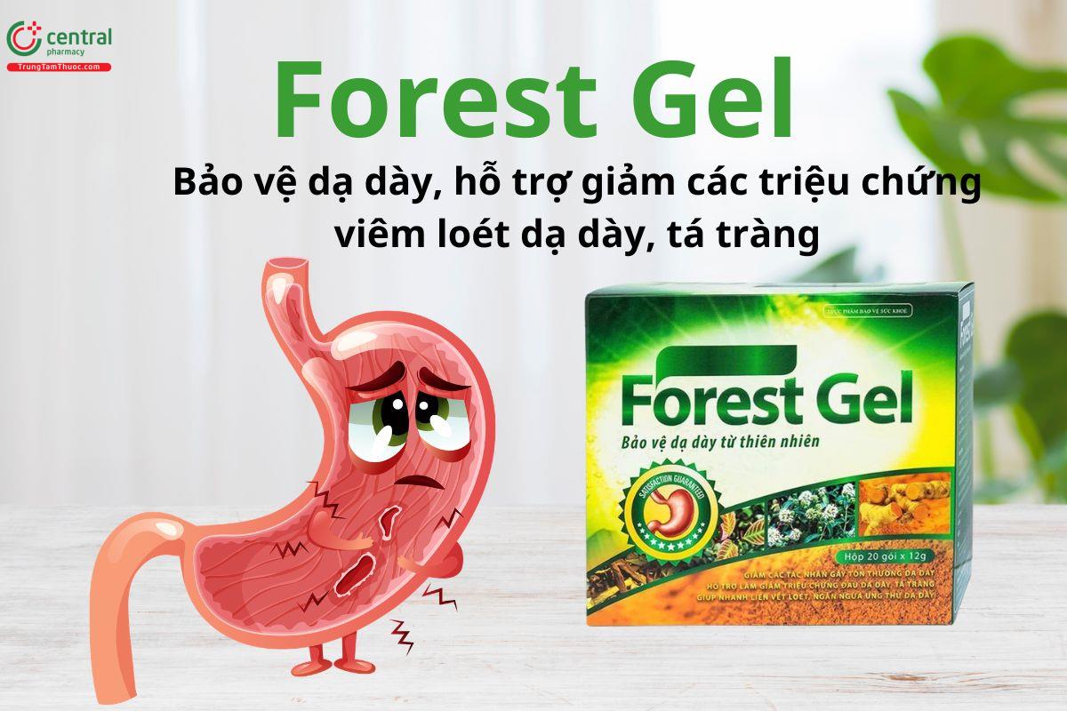Forest Gel hỗ trợ giảm viêm loét dạ dày, tá tràng