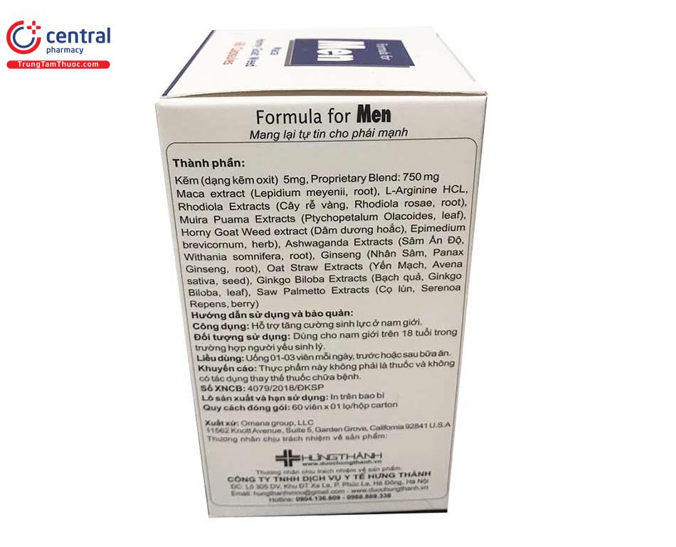 Hình ảnh minh họa sản phẩm Formula For Men
