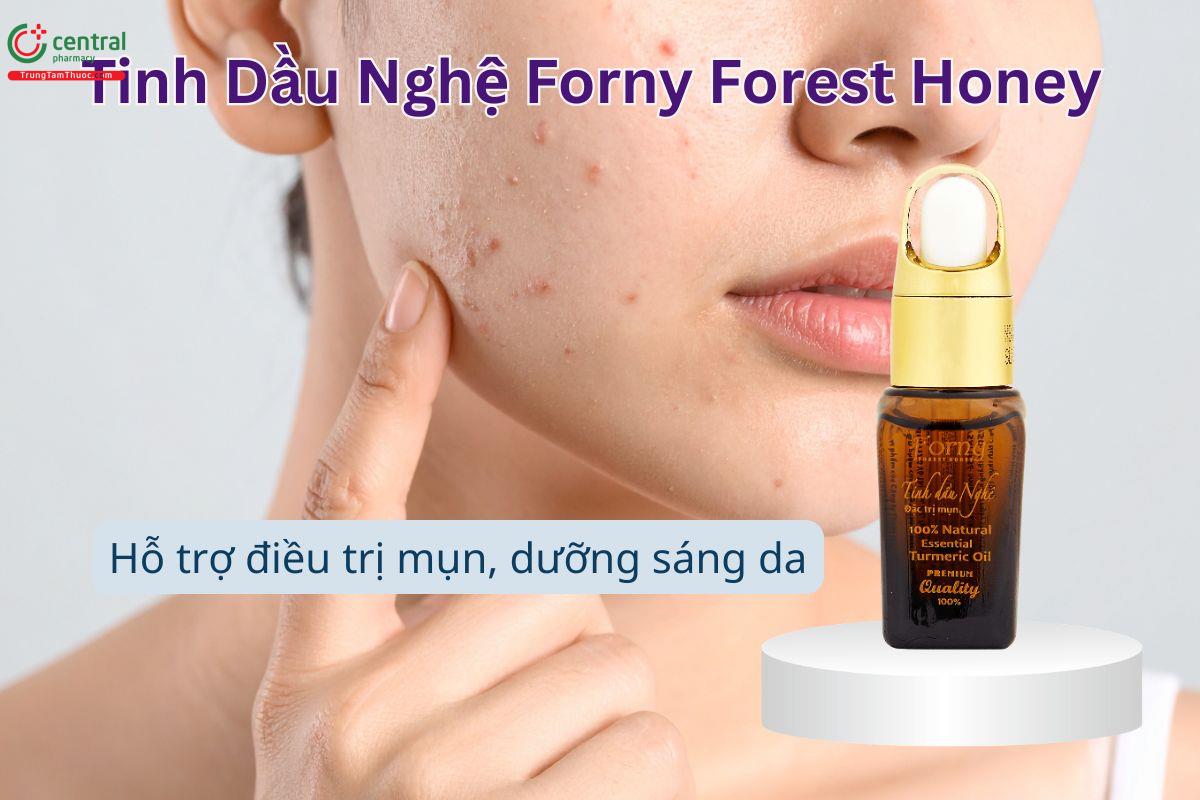 Tinh dầu nghệ Forny Forest Honey hỗ trợ giảm mụn, chăm sóc da