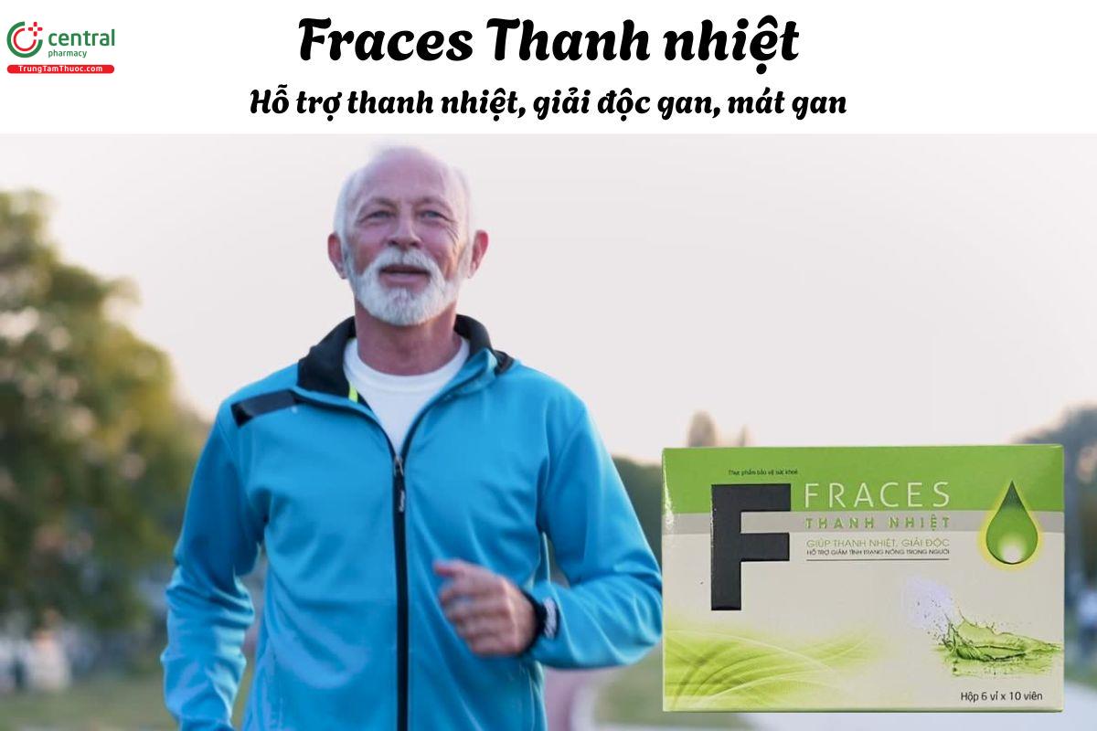 Fraces Thanh nhiệt - Giúp thanh nhiệt, giải độc cơ thể, làm mát gan
