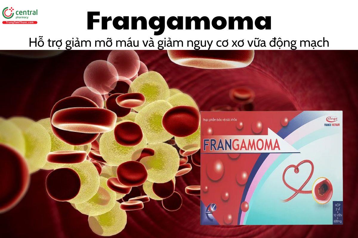 Frangamoma - Hỗ trợ giảm mỡ máu và giảm nguy cơ xơ vữa động mạch