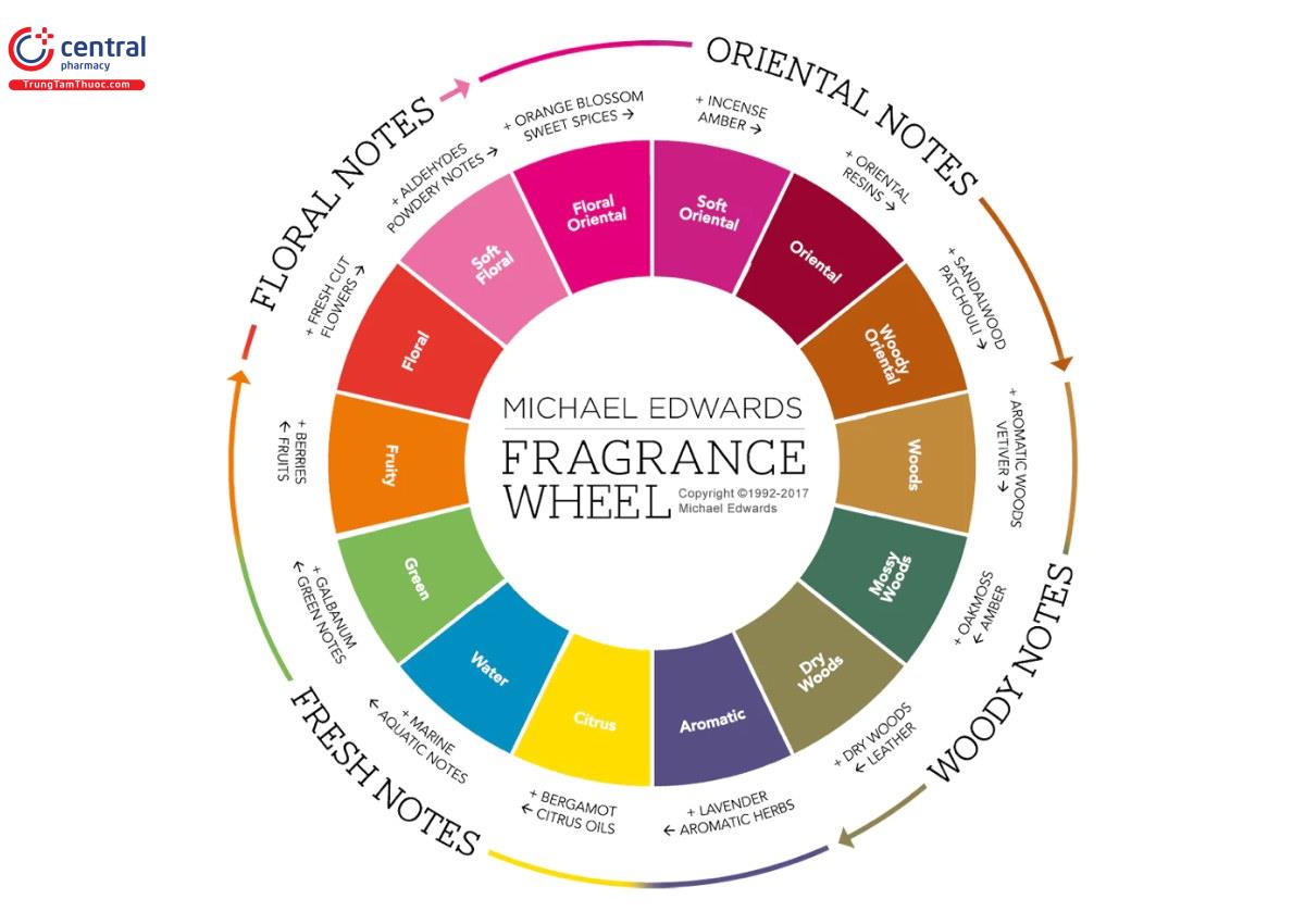 Sơ đồ Fragence Wheel