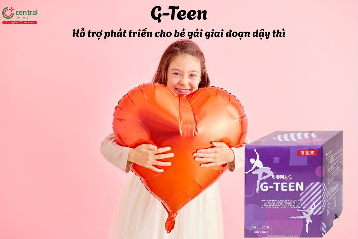 G-Teen - Giúp bổ sung một số loại vitamin và khoáng chất thiết yếu