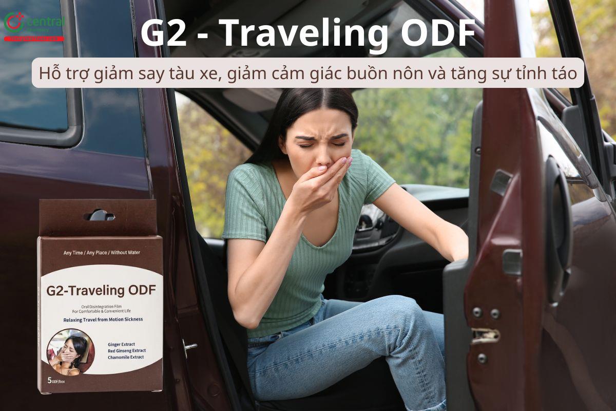 G2 - Traveling ODF hỗ trợ giảm say tàu xe và tăng sự tỉnh táo