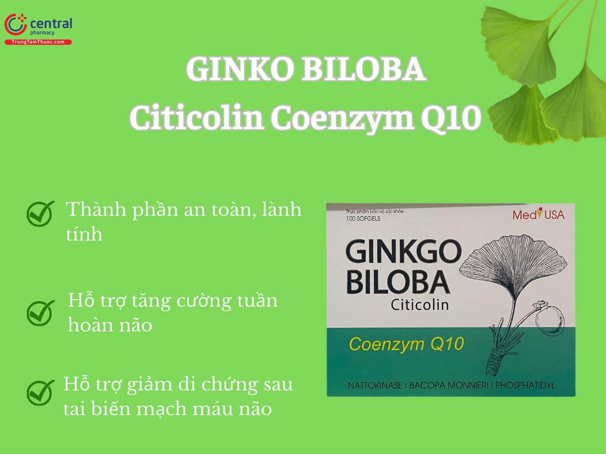 GINKO BILOBA Citicolin Coenzym Q10