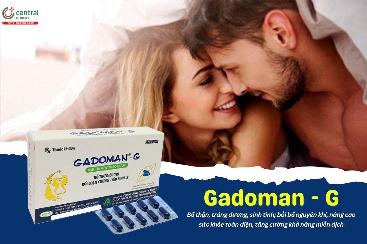 Thuốc Gadoman - G có tác dụng gì?