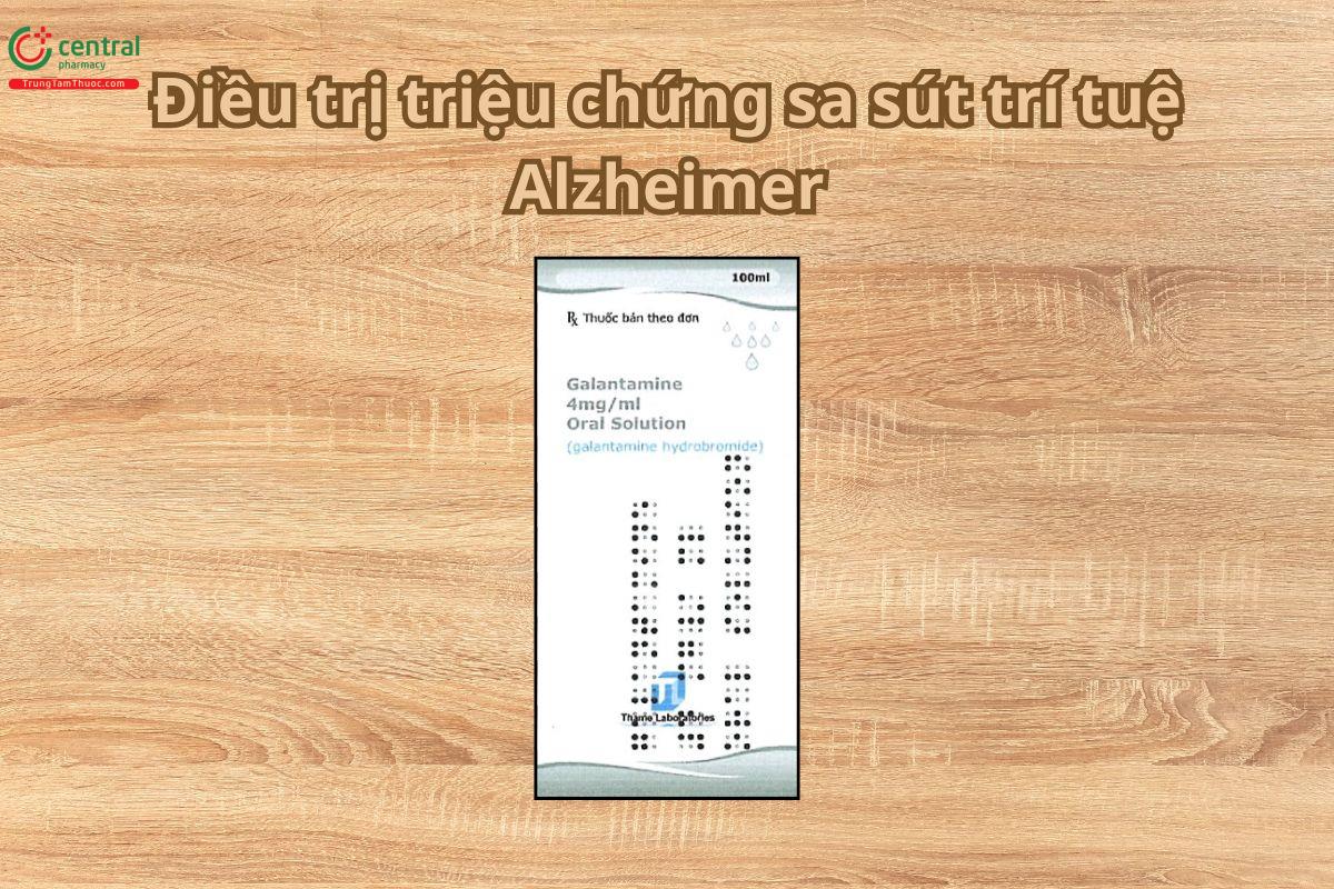 Thuốc Galantamine 4mg/ml Oral Solution điều trị triệu chứng sa sút trí tuệ