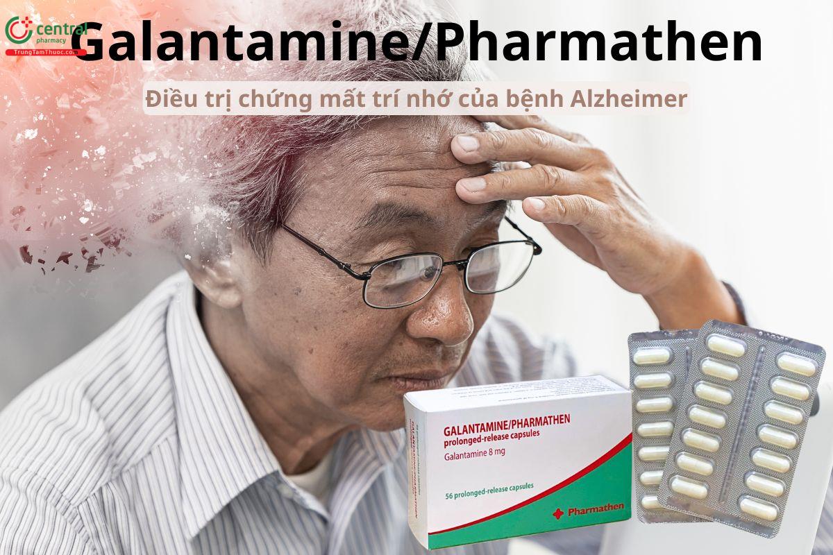 Thuốc Galantamine/Pharmathen điều trị mất trí nhớ bệnh Alzheimer
