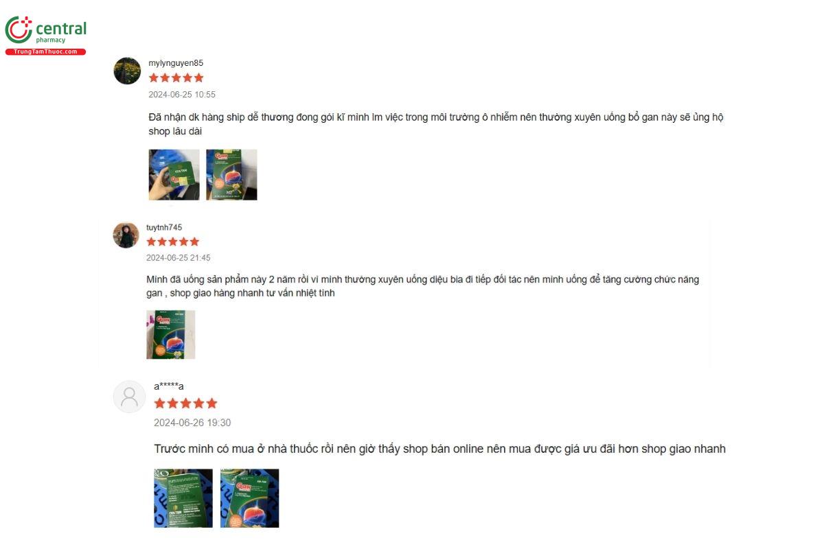 Review của khách hàng