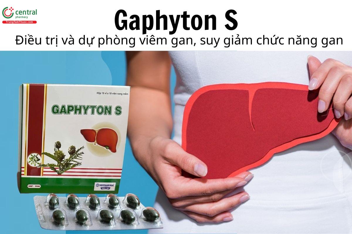 Thuốc Gaphyton S - Điều trị và dự phòng viêm gan, suy giảm chức năng gan