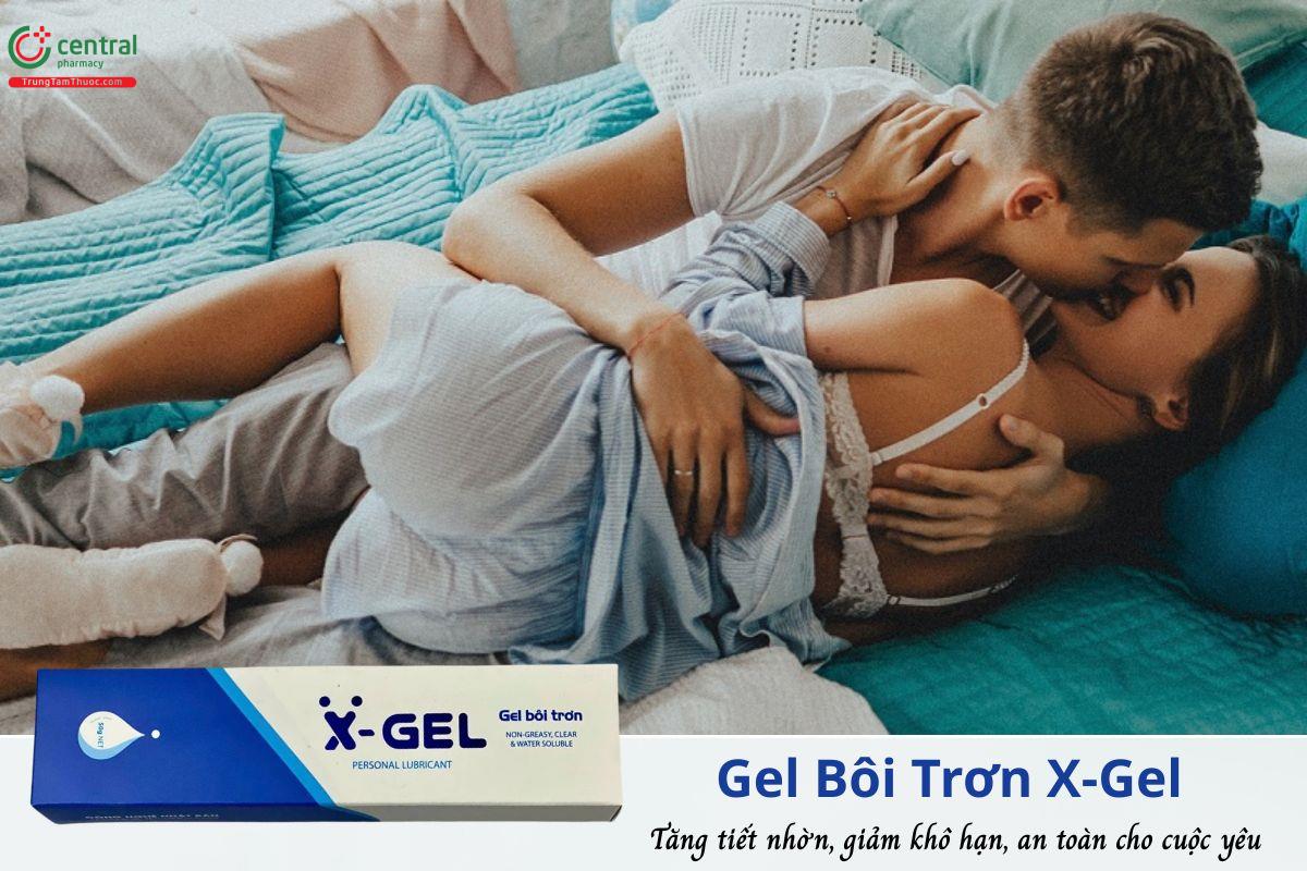 Gel Bôi Trơn X-Gel - - Tăng cường độ ẩm, giảm khô hạn vùng kín