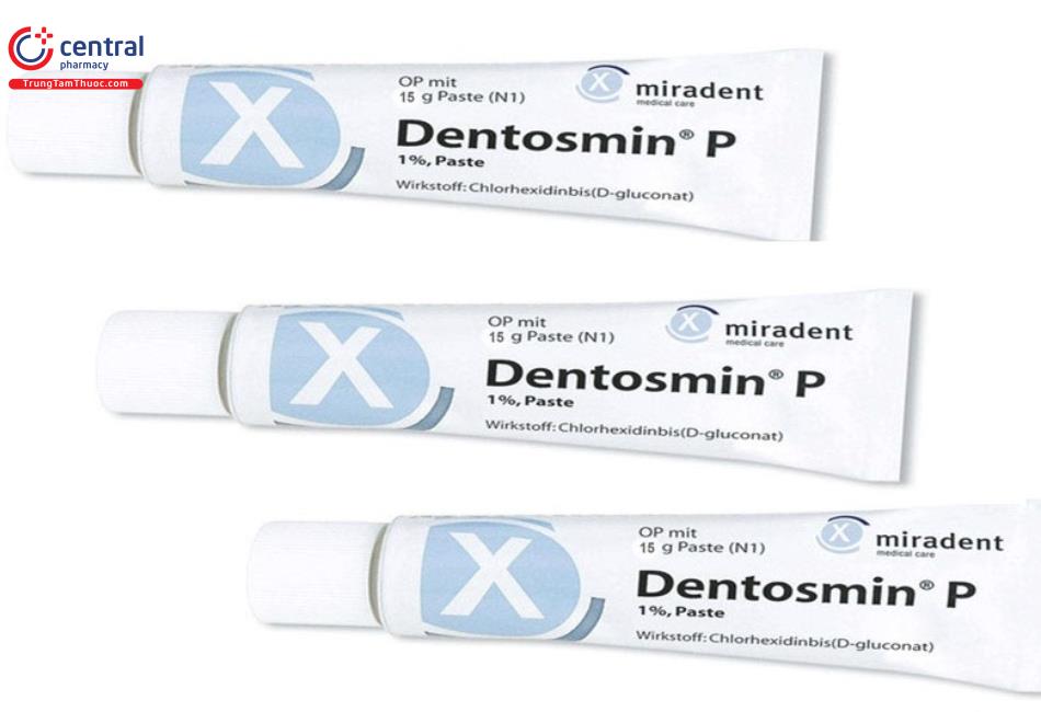 Gel Dentosmin P sử dụng cho người bị viêm nha chu