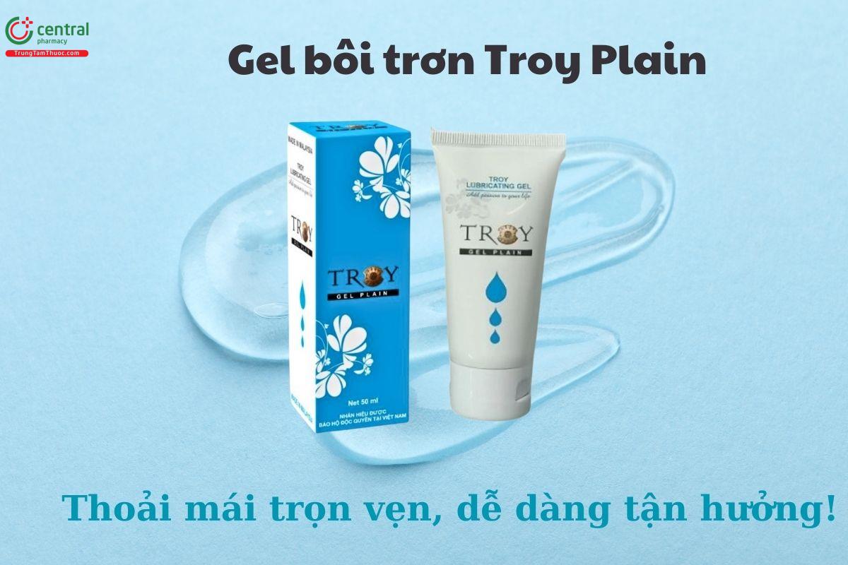 Gel bôi trơn Troy Plain