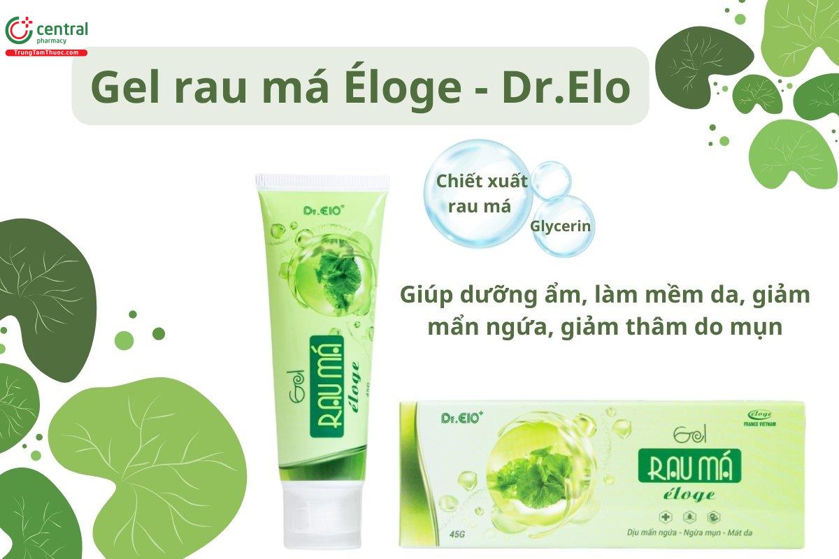 Gel dưỡng ẩm rau má Éloge