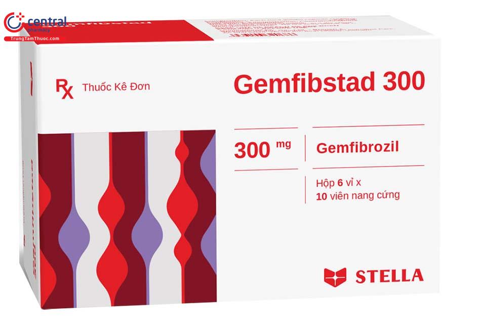 Mẫu mới thuốc Gemfibstad 300