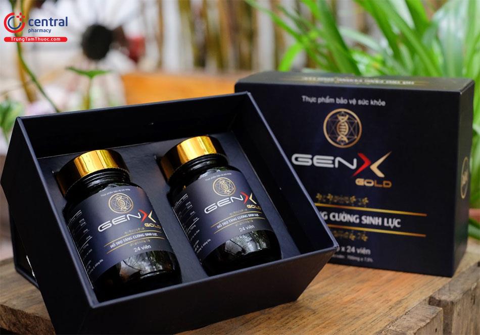 Gen X Gold giúp tăng cường sinh lực phái mạnh.