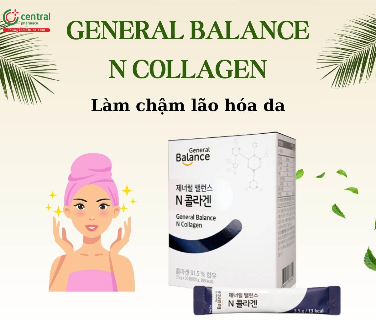 General Balance N Collagen - Hạn chế lão hóa, giảm nếp nhăn