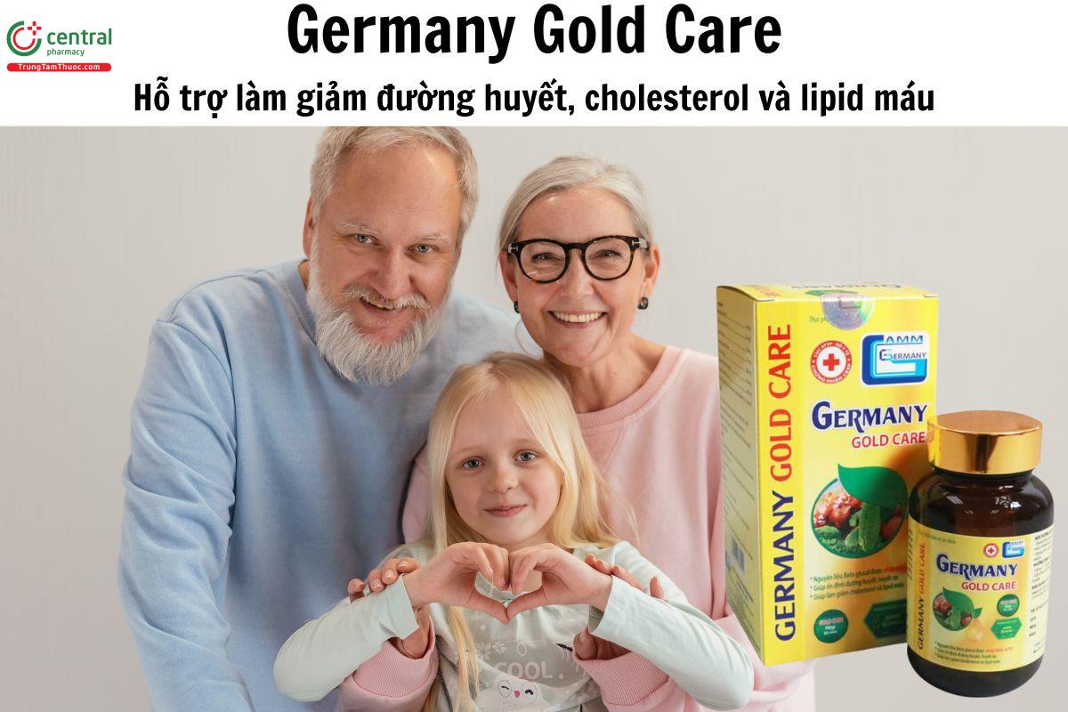 Germany Gold Care - Giảm đường huyết, cholesterol và lipid máu