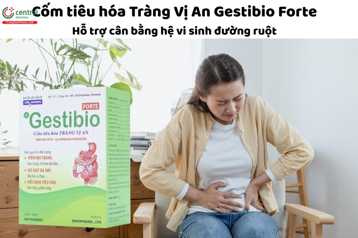 Cốm tiêu hóa Tràng Vị An Gestibio Forte - Giúp tiêu hóa khỏe