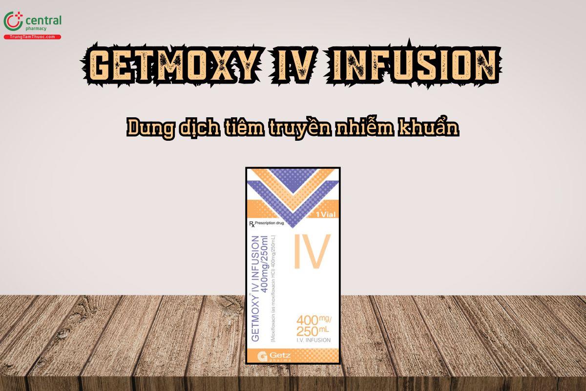 Dung dịch tiêm truyền nhiễm khuẩn Getmoxy IV Infusion hoạt chất Moxifloxacin