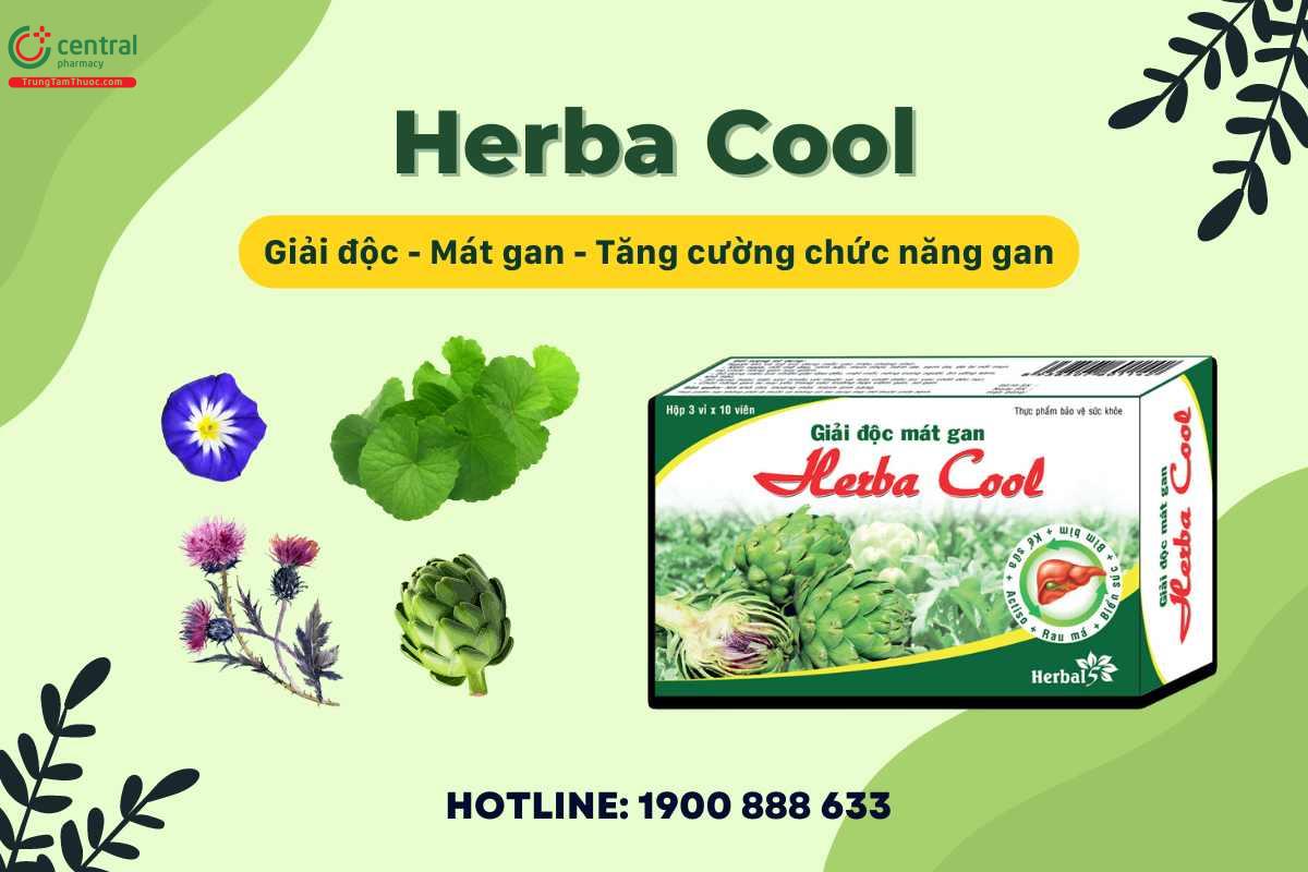 Sản phẩm Giải độc mát gan Herba Cool
