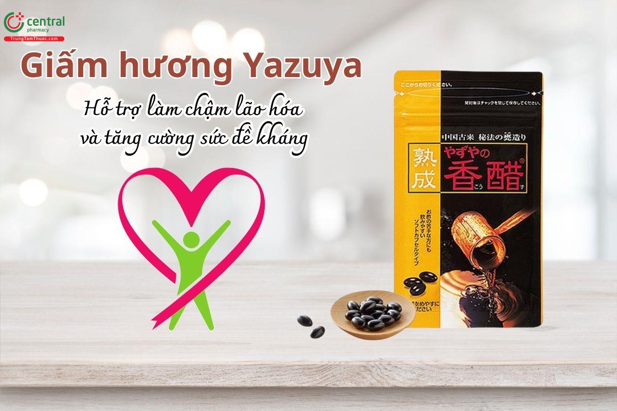 Giấm hương Yazuya hỗ trợ làm chậm lão hóa và tăng cường sức đề kháng