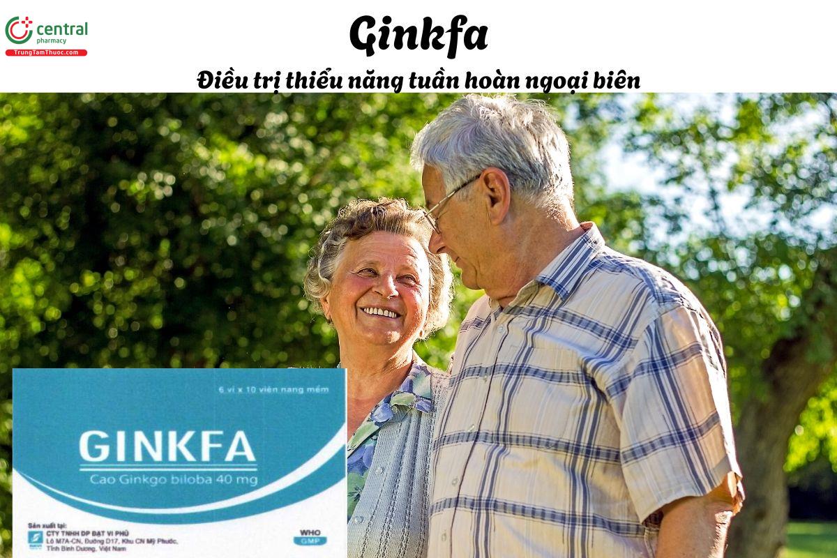 Thuốc Ginkfa - Điều trị suy giảm trí nhớ, giảm khả năng tập trung