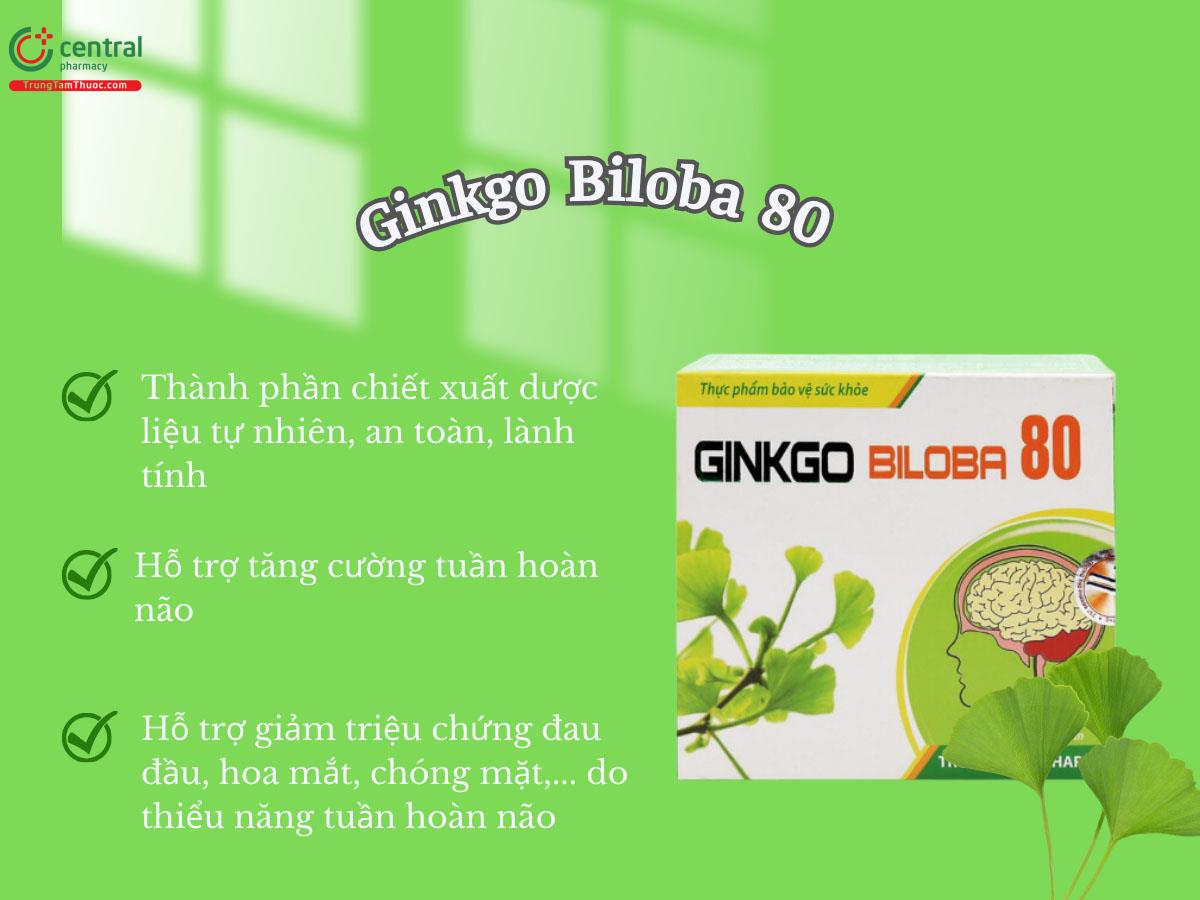 Ginkgo Biloba 80 Trường Thọ