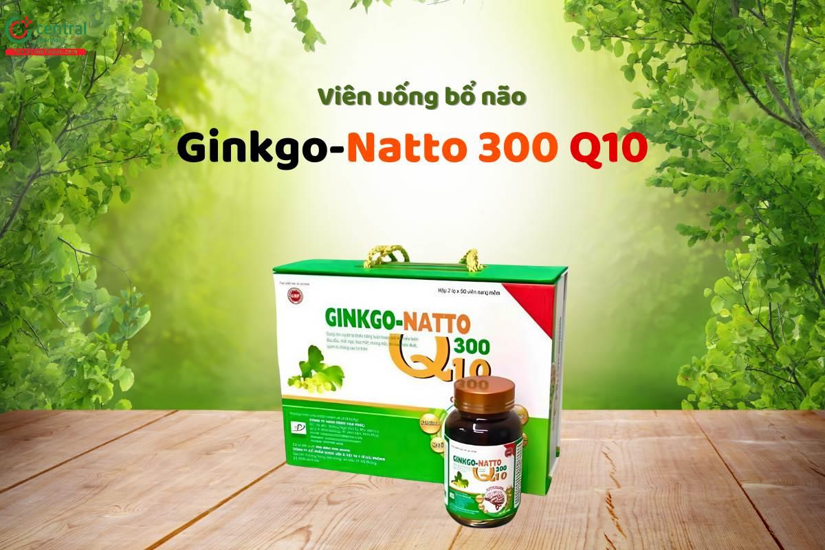 Ginkgo-Natto 300 Q10 tăng cường lưu thông máu não, cải thiện trí nhớ