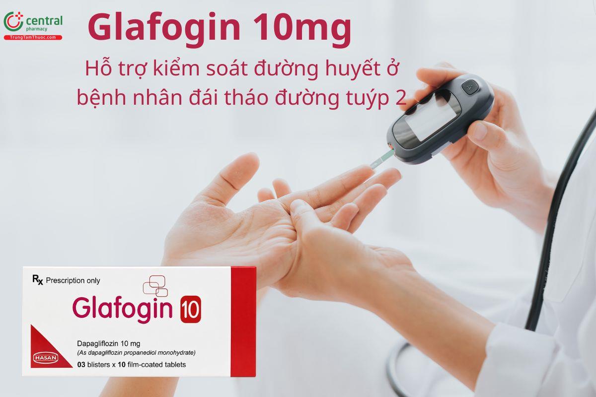 Thuốc Glafogin 10mg giúp kiểm soát đường huyết ở người bị tiểu đường