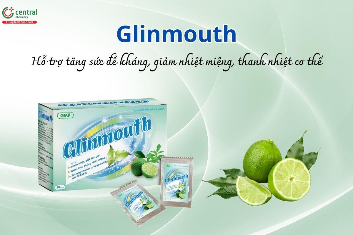 Glinmouth hỗ trợ tăng sức đề kháng, giảm nhiệt miệng, thanh nhiệt cơ thể