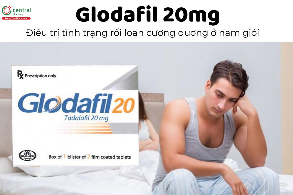 Thuốc Glodafil 20mg - Điều trị tình trạng rối loạn cương dương ở nam giới
