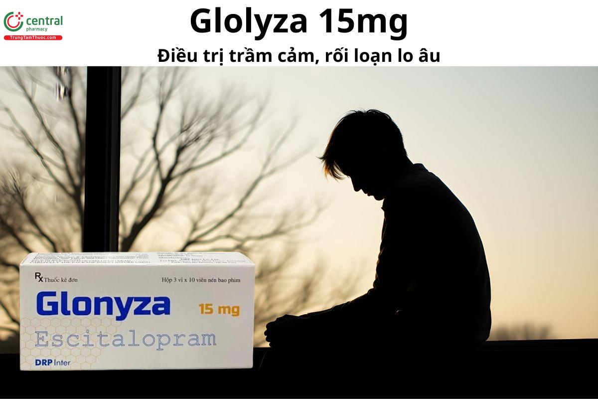 Thuốc Glolyza 15mg - Điều trị trầm cảm, rối loạn lo âu