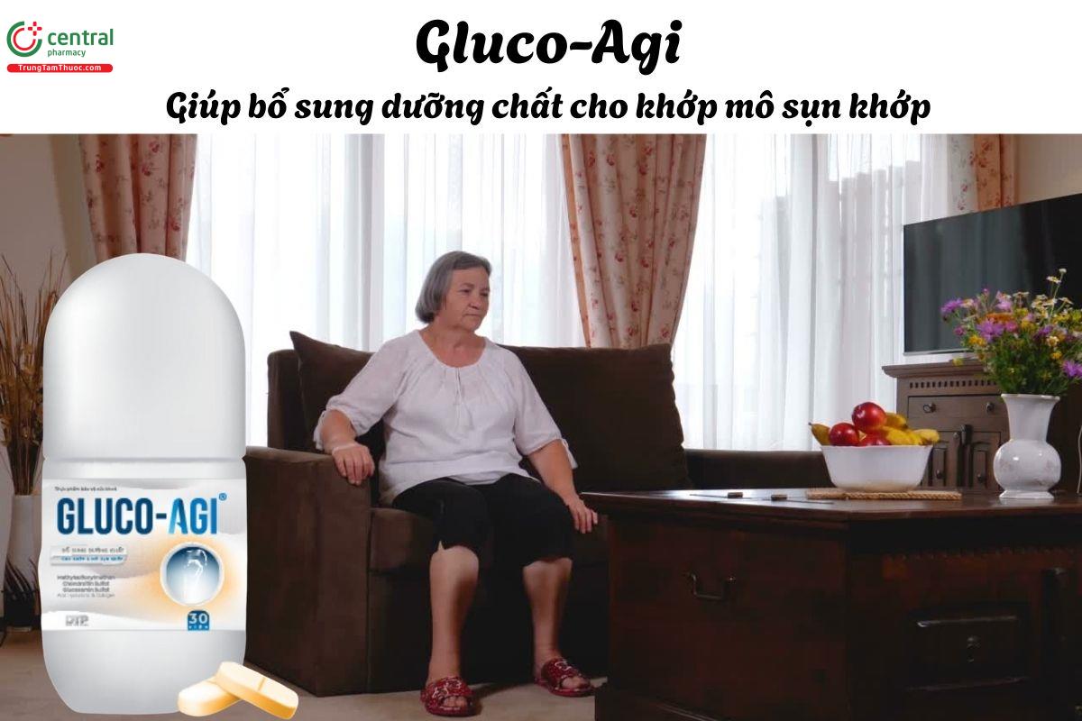 Gluco-Agi - Giúp bổ sung dưỡng chất cho khớp mô sụn khớp