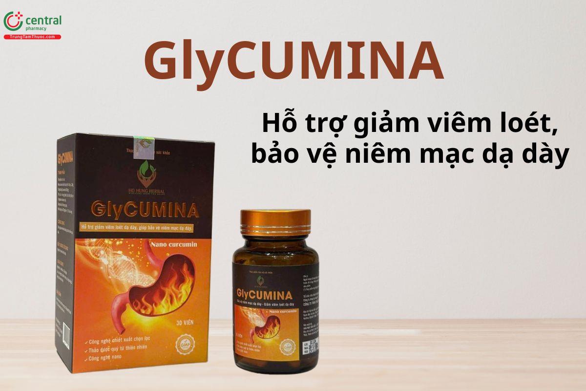Glycumina hỗ trợ bảo vệ niêm mạc dạ dày, giảm viêm loét
