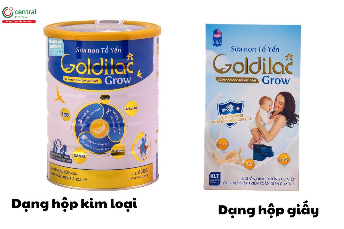 Sữa Non Tổ Yến Goldilac Grow