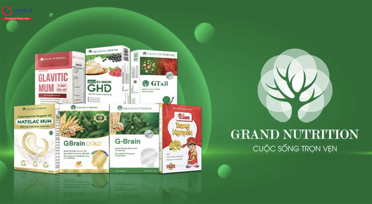 Một số sản phẩm của Grand Nutrition
