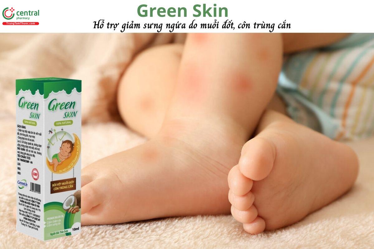Green skin - Bôi vết muỗi đốt, côn trùng cắn