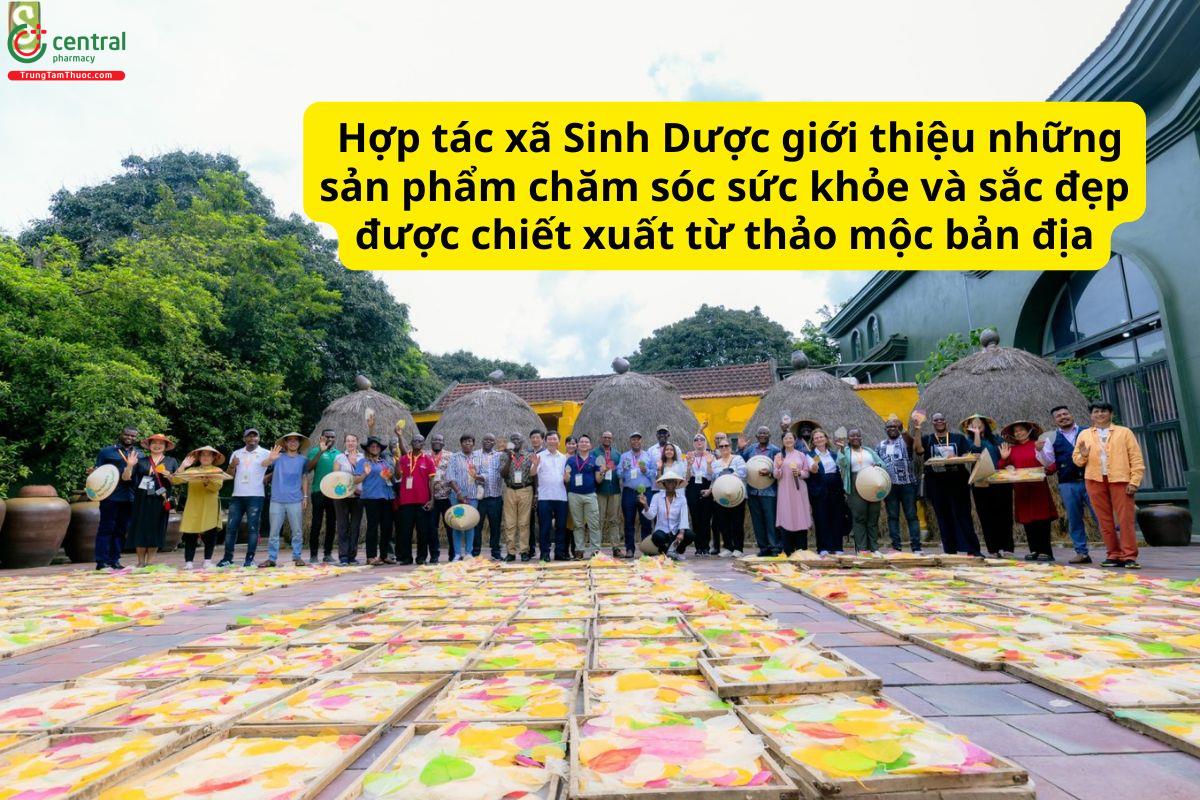  Hợp tác xã Sinh Dược giới thiệu những sản phẩm từ thảo mộc bản địa