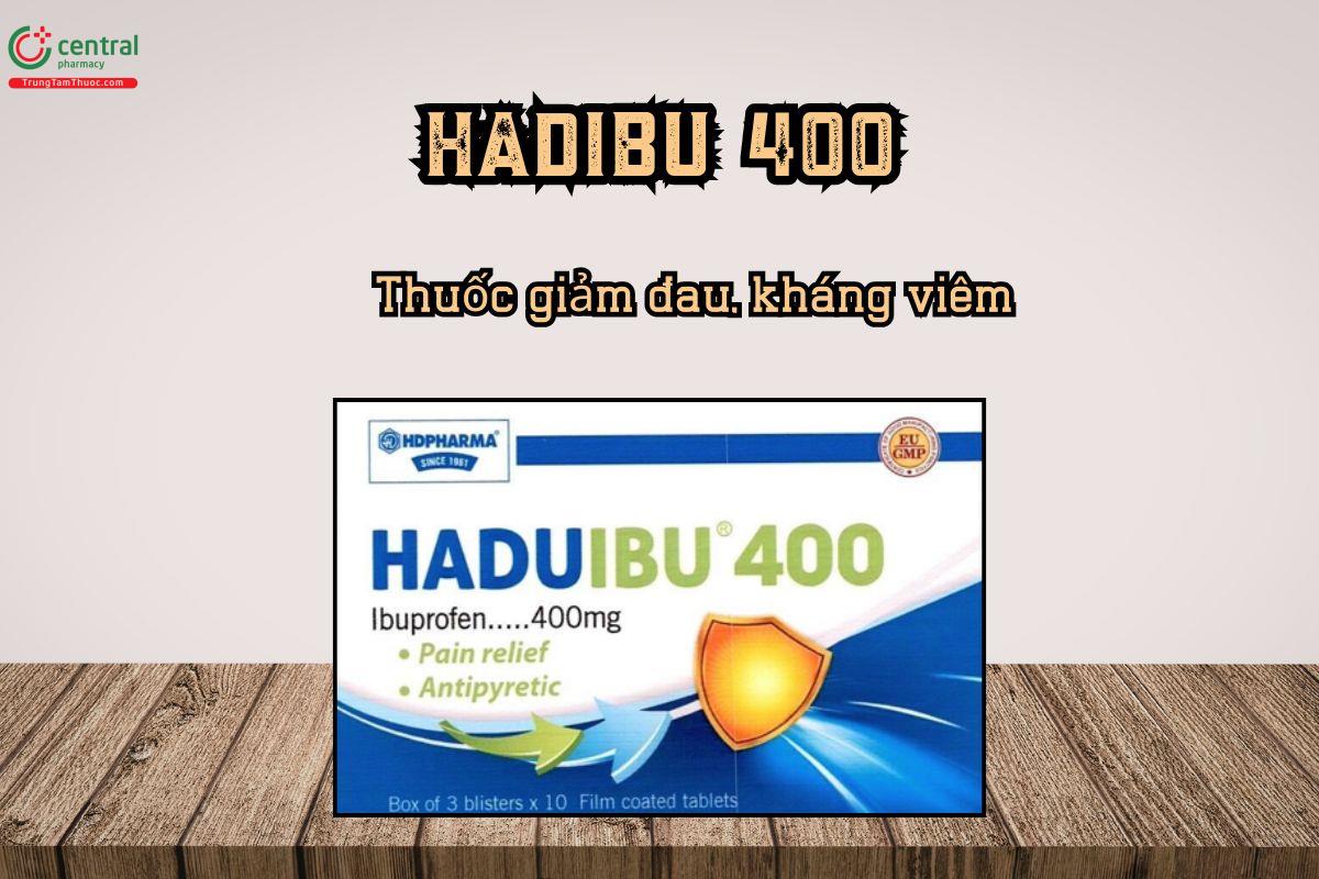 Thuốc giảm đau, kháng viêm Haduibu 400 