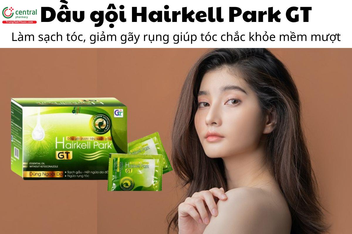 Dầu gội Hairkell Park GT - Làm sạch tóc, giảm gãy rụng giúp tóc chắc khỏe mềm mượt