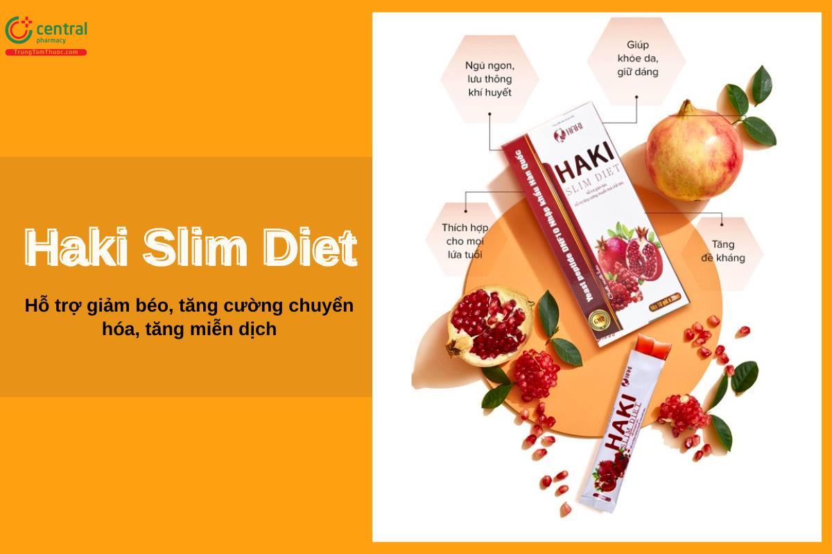 Haki Slim Diet có tác dụng gì?