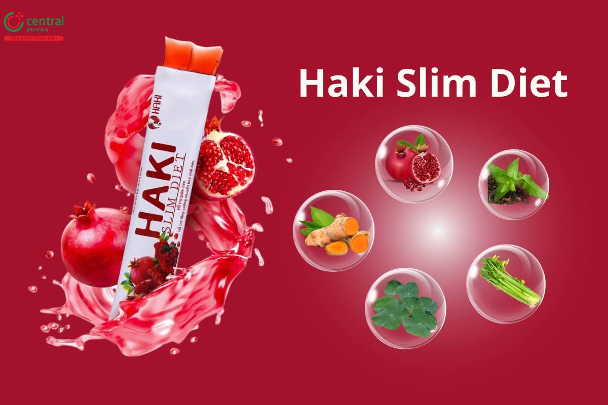 Haki Slim Diet hỗ trợ giảm cân, thanh lọc cơ thể và cải thiện làn da