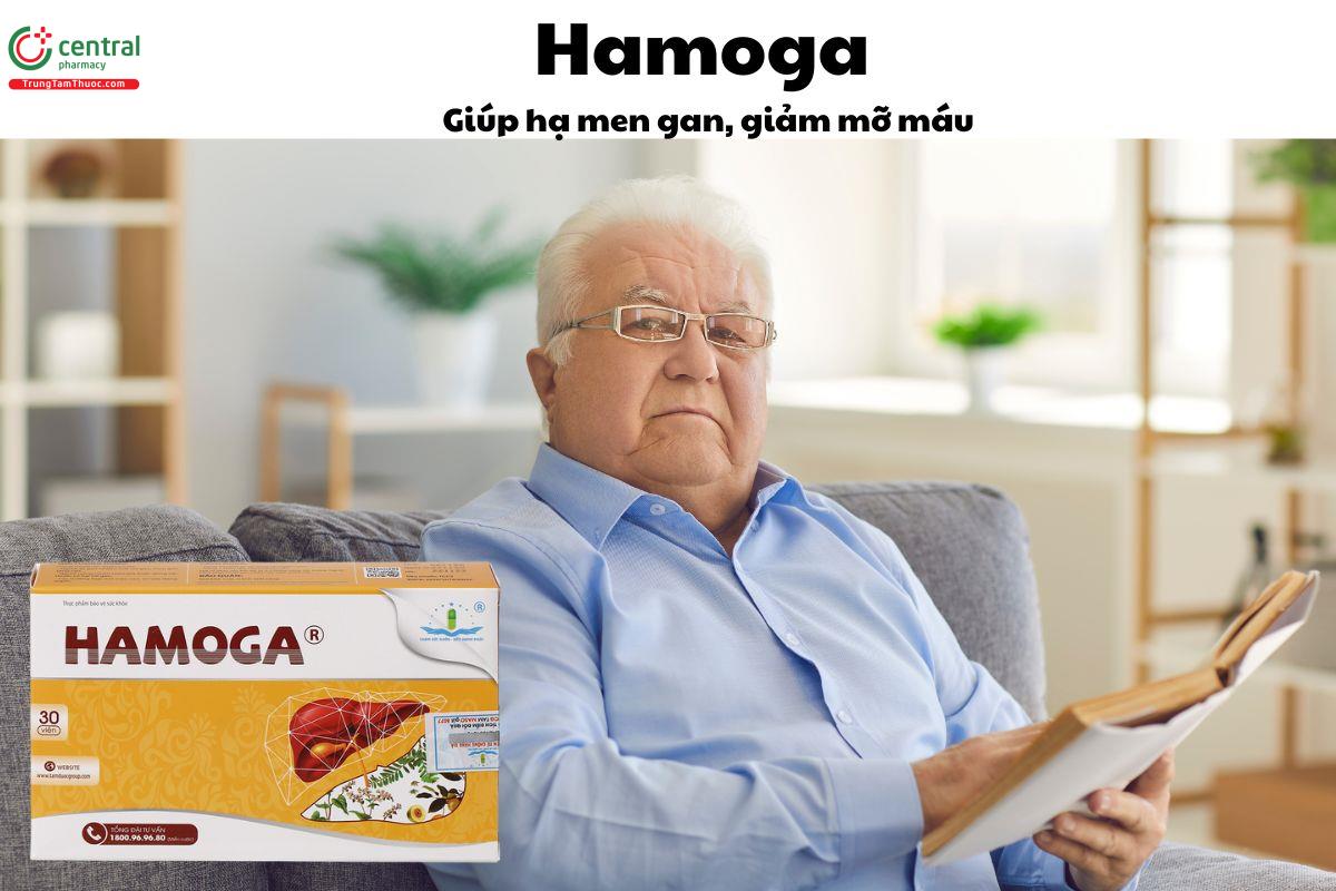 Hamoga - Giúp thanh nhiệt giải độc, hạ men gan, giảm mỡ máu