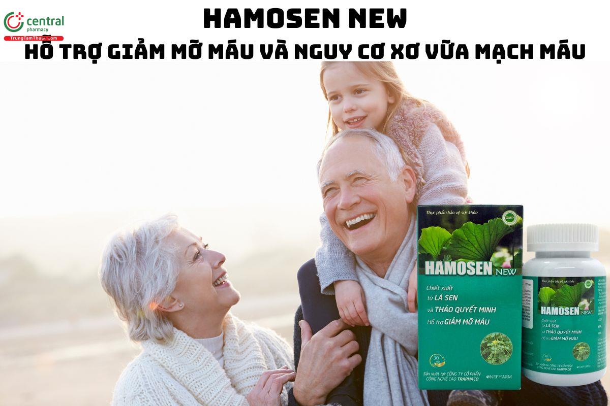 Hamosen - Giúp giảm mỡ máu, giảm cân, giảm gan nhiễm mỡ