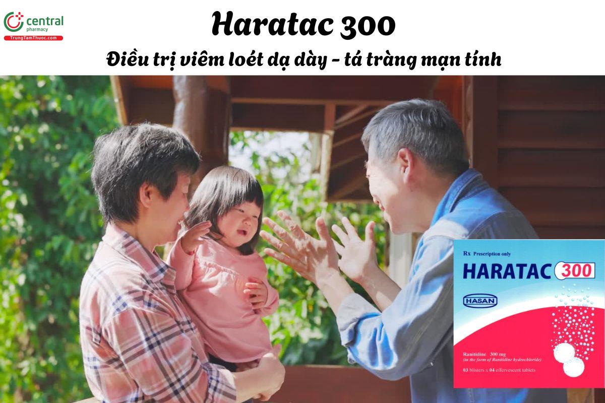Thuốc Haratac 300 - Điều trị loét dạ dày - tá tràng, trào ngược dạ dày