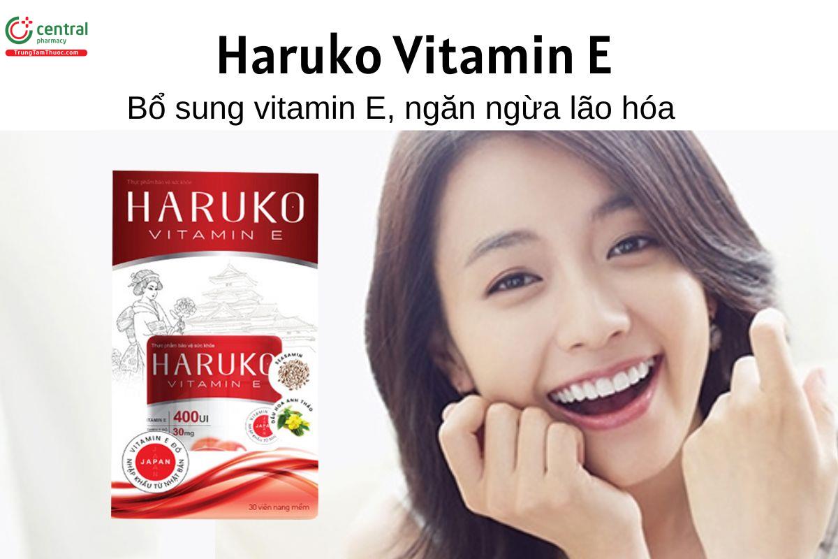 Haruko Vitamin E - Bổ sung vitamin E, ngăn ngừa lão hóa