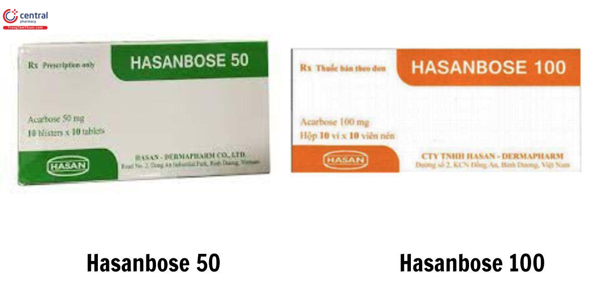 Thuốc Hasanbose 50 và thuốc Hasanbose 100