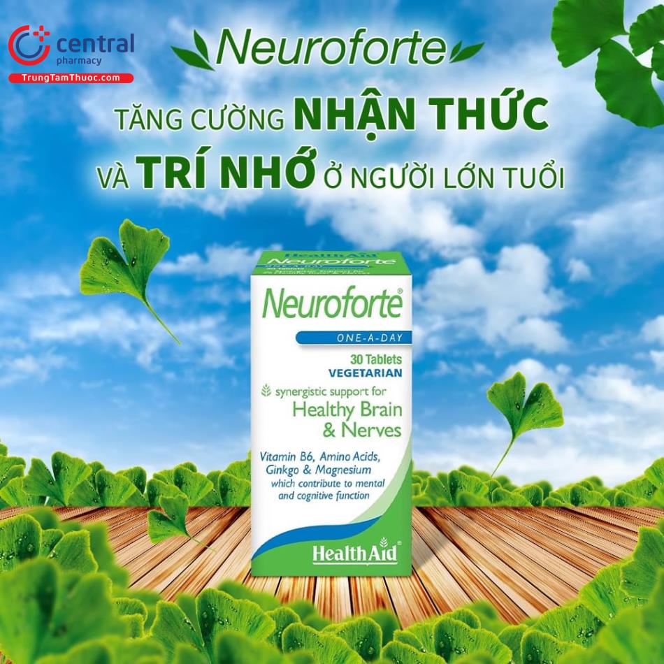 Hình 1: Viên uống Neuroforte HealthAid