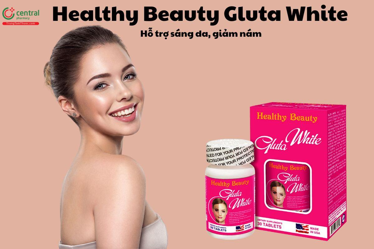 Healthy Beauty Gluta White - Giúp cải thiện tình trạng nám, tàn nhang